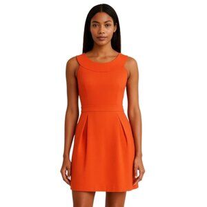 Rachel Roy Embellished Crisscross Open Back Mini Sheath Dress